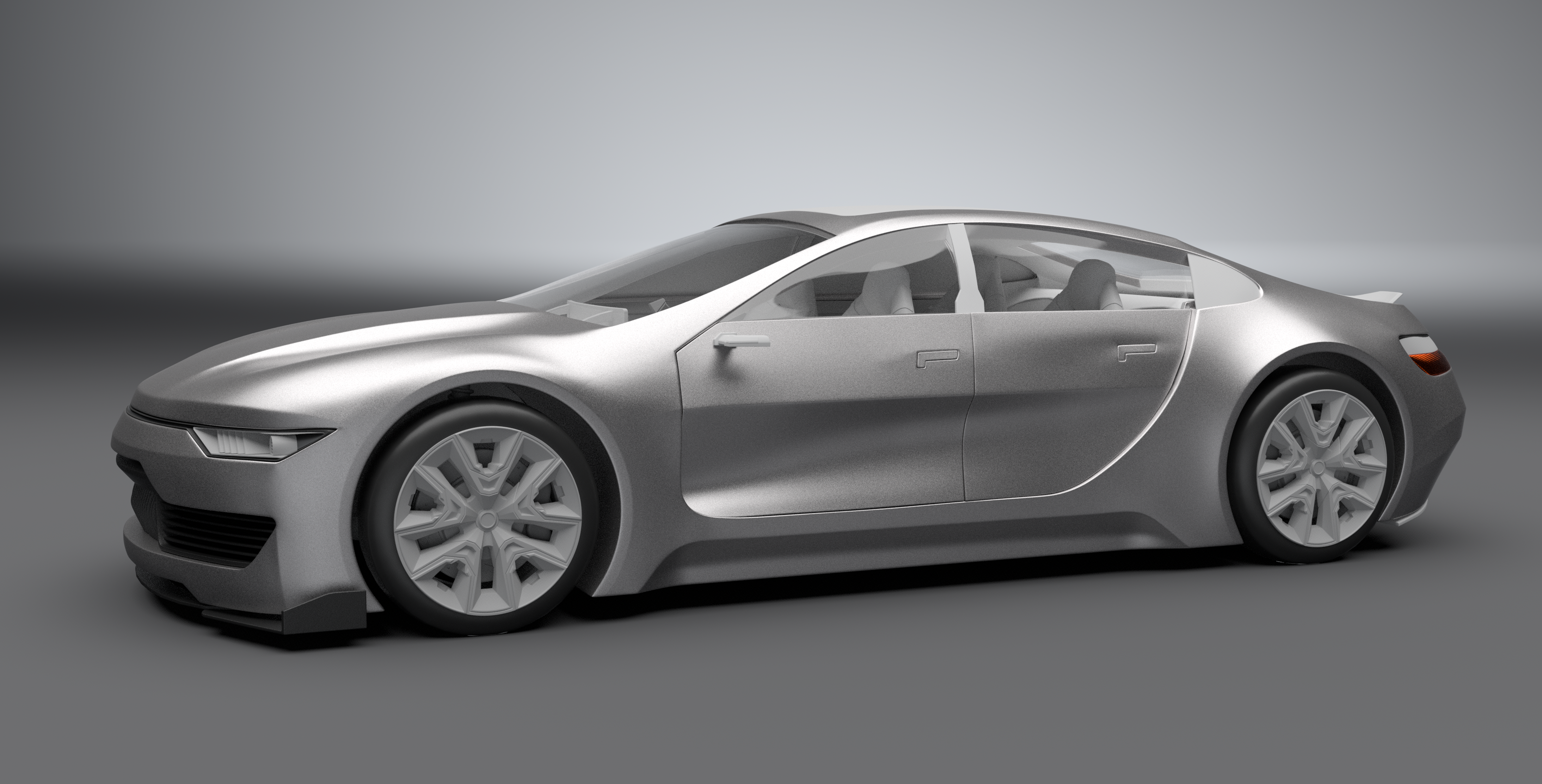 Anonymous Class-A surface study shown as a neutral automotive render