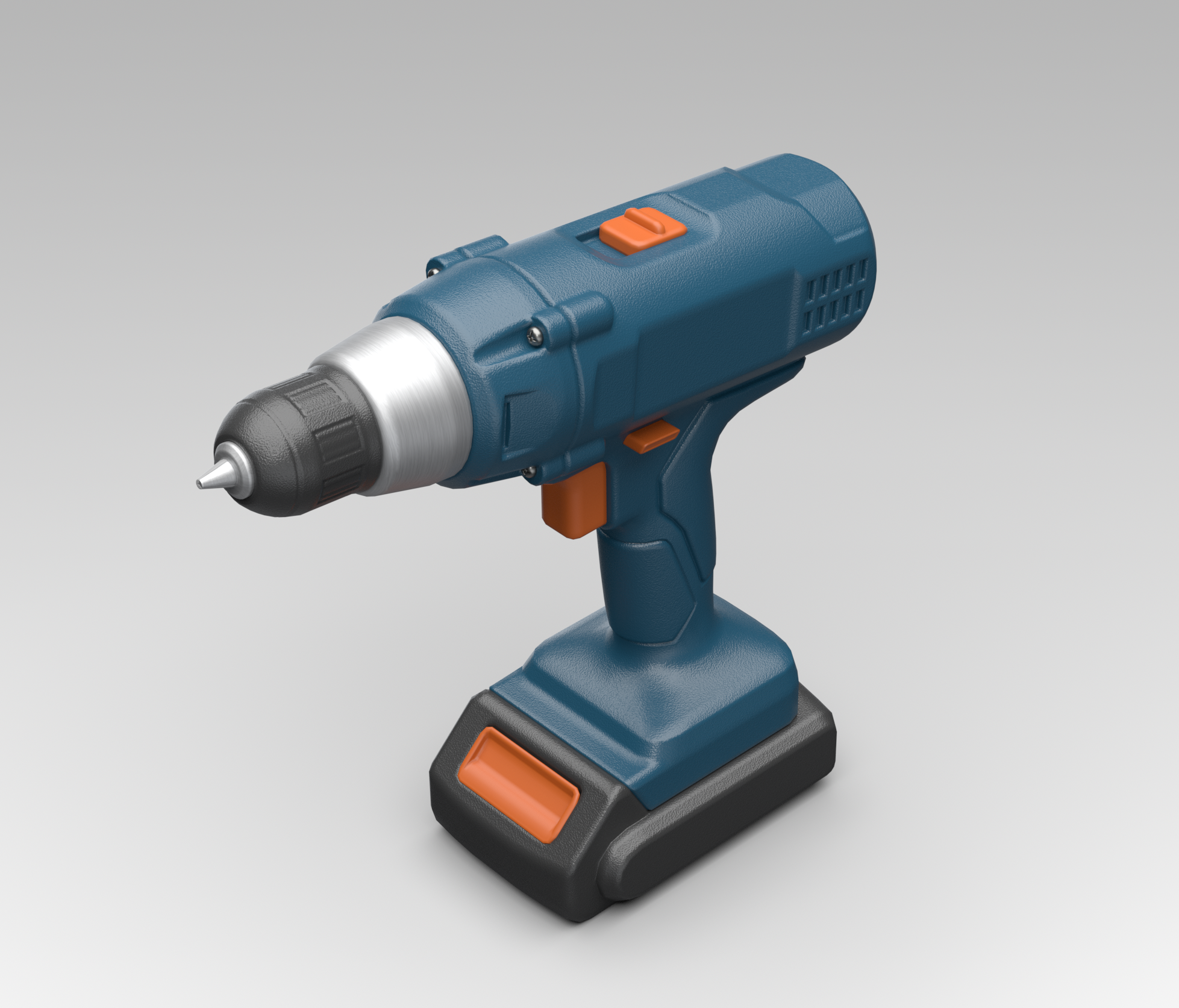 Teknik ürün render ve ürün görselleştirme örneği